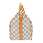 「ルイヴィトン スピーディ・バンドリエール30 ダミエアズール N41373 正面全体画像」